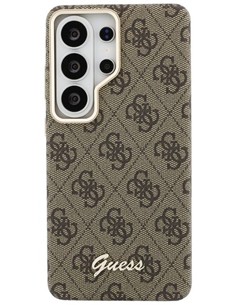 GUESS CARCASA MAGSAFE 4G SCRIPT SAMSUNG S26 ULTRA MARRON 2