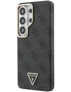 GUESS CARCASA MAGSAFE 4G TRIANGLE SAMSUNG S26 ULTRA GRIS