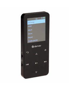 DENVER Reproductor Mp4 4Gb Con Bluetooth REcargable MP-1830B Negro