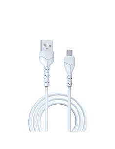 DEVIA Cable Datos Micro USb 1Mtr Blanco