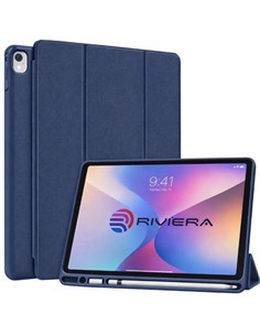 DEVIA Funda Ipad Air 11 M4 2026/Air 11 M3 2025/ Air5/ Pro4 Azul Oscuro