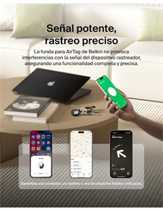 BELKIN Llavero Para Airtag Negro