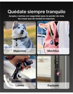 BELKIN Llavero Para Airtag Azul
