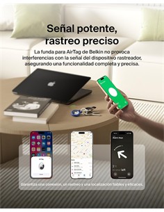 BELKIN Llavero Para Airtag Azul
