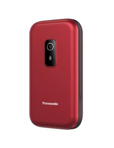 PANASONIC Telefono Movil Con Tapa KX-TF600 EXR Rojo