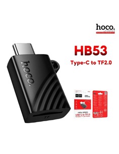 HOCO Mini Lector TIpo C/M para Tarjeta Micro Sd HB53
