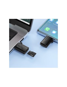 HOCO Mini Lector TIpo C/M para Tarjeta Micro Sd HB53