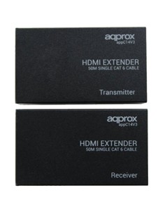 AQPROX Extensor DE Señal Hdmi Por RJ45 Cat6 50Mtrs 1080P AppC14V4