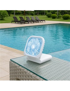 BEPER Mini VEntilador Recargable Con Bateria Externa 3000Mah P206VEN411