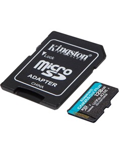 KINGSTON Tarjeta Memoria Micro SD 128Gb 200Mb/S 4K Canvas GO Plus
