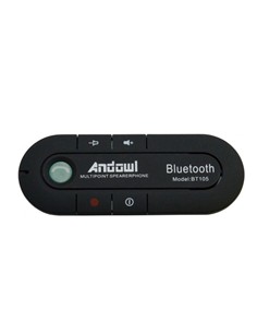 Andowl Manos libres bluetooth para Automovil  Q-324  con versión BT v4.1
