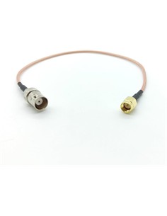 Cable de Extension Coaxial RG-316 SMA/M A BNC/H 0.25cm