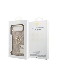 GUESS Funda IPHONE 17 Air Trasera Rigida Rosa Logo Con Soporte Camara