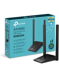 TP-LINK Adaptador Wifi Usb AX1800 Archer Plus TX20U Wifi 6 Con Antena Usb 3.0