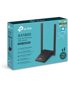 TP-LINK Adaptador Wifi Usb AX1800 Archer Plus TX20U Wifi 6 Con Antena Usb 3.0