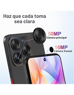ZTE Telefono Movil V70 Vita 256Gb/4+10Gb Ram 6.7" Gris