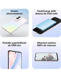 VIVO Telefono Movil Y19S 256/8Gb Negro