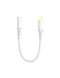 ONE PLUS Adaptador Lightning/M a Jack 3.5mm/H NB1667 Blanco