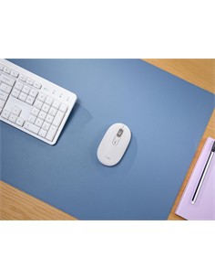 TRUST Raton Inalambrico Bluetooth SERON HYPERSCROLL Blanco Silencioso Recargable 26019