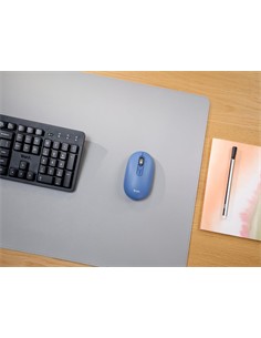 TRUST Raton Inalambrico Bluetooth SERON HYPERSCROLL Azul Silencioso Recargable 26019