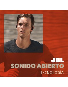 JBL Auricular Bluetooth Conduccion de Aire ENDURANCE PACE Negro/Lima Con Sujecion 10H,
