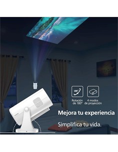 PHILIPS Proyector Led NeoPIX 250 Smart Hasta 80" Blanco