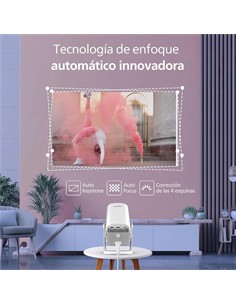 PHILIPS Proyector Led NeoPIX 250 Smart Hasta 80" Blanco