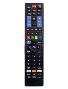 SUPERIOR Mando TV Universal Para Samsung/LG/Sony/Panasonic/Philips Con Teclas Netflix