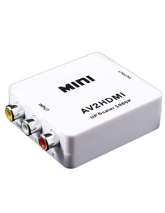 ANDOWL Conversor Salida AV 3 Rca A HDMI Entrada Full HD 1080 QY-V04/QY-V03