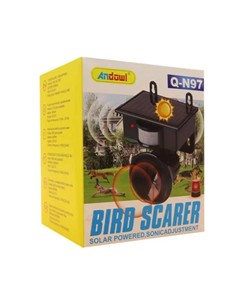 ANDOWL Repeledor de Aves Solar Ultrasonido Q-N97