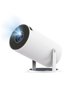 SWISSGO Proyector Led TOP VIEW Con Hdmi/Usb/Miracast/Airplay/Altavoz Blanco