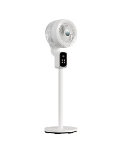 SYTECH ARTICO Ventilador de Pie SY-VLP70C Blanco 50W 8 Velocidades Temporizador Silencioso Con Mando