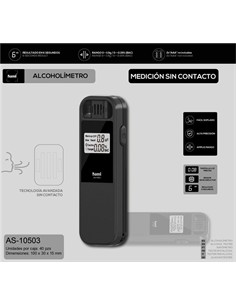 SAMI Alcoholimetro COn medicion Sin Contacto AS-10503