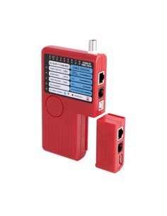 NIMO Comprobador Cables De Red TES012 RJ11/RJ12/RJ45/Usb/BNC