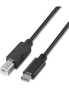 AISENS Cable Impresora 2.0 2Mtrs A107-0054 Negro