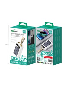 NEW SCIENCE Bateria Externa SOlar 30000Mah DX157