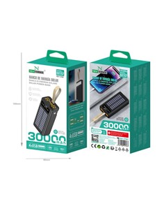 NEW SCIENCE Bateria Externa SOlar 30000Mah DX157
