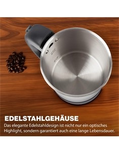 CLATRONIC Hervidor de Agua 0.5L 1000W WKR 3624 Incluye 2 Tazas, Bolsa Transporte Y Cuchara