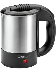 CLATRONIC Hervidor de Agua 0.5L 1000W WKR 3624 Incluye 2 Tazas, Bolsa Transporte Y Cuchara