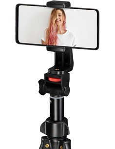 HAMA Tripode Con Soporte Movil Smartphone II 150  5.8-8.8cm 150cm Mando Blueototh  ROTARY 4675