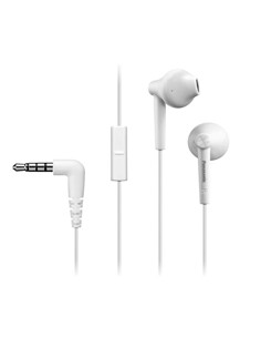 PANASONIC Auricular Estereo MIni Jack Blanco Comfort Fit Con Microfono