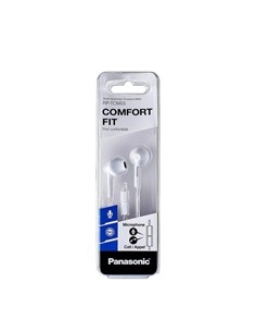 PANASONIC Auricular Estereo MIni Jack Blanco Comfort Fit Con Microfono