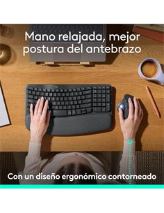 LOGITECH Raton Inalambrico ERGO M575S Trackball Negro