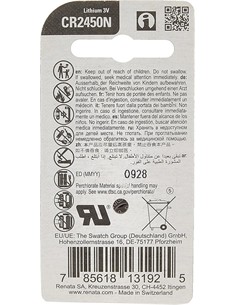 RENATA PILA LITIO CR2450N 3V