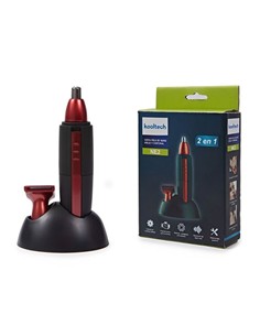 KOOLTECH 2 en 1 Cortapelos Nariz,Oreja  y Corporal NE2 Lavable A Pilas