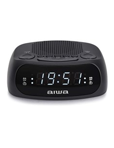AIWA Radio Reloj Despertador CR-09J Negro