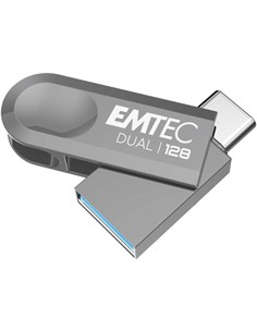 EMTEC Pendrive Dual Tipo C/Asb A 128Gb 3.2