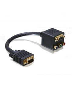 DELOCK Cable Adaptador VGA/M A VGA/H + 3RGB/H
