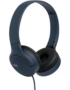 JVC Auricular Casco Con Cable Tipo C HA-S33UC Azul