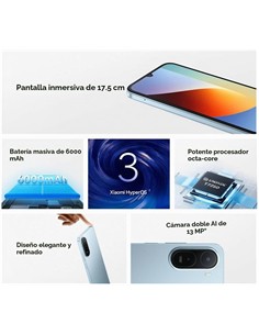 XIAOMI Telefono Movil Redmi A7 Pro Azul 6.9"/6000Mah/ 128Gb/4Gb